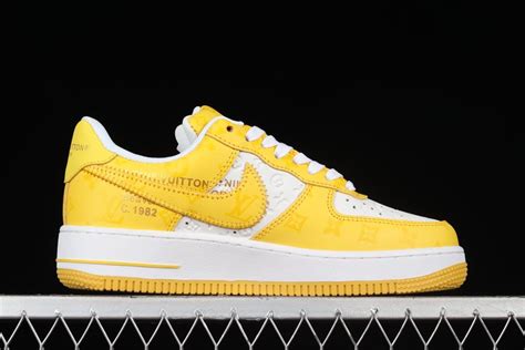 canary yellow air force 1